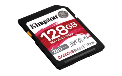 Memorijska kartica KINGSTON MC Canvas React Plus SDR/128GB, SDXC 128GB, Class 10, UHS-II, U3, V60