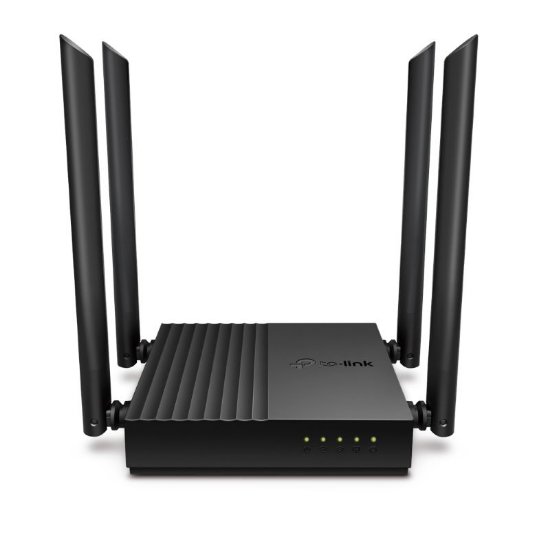 Router TP-LINK Archer C64, AC1200, 802.11a/b/g/n/ac, 4x 10/100/1000 LAN + WAN 10/100/1000, 4 antene, bežični