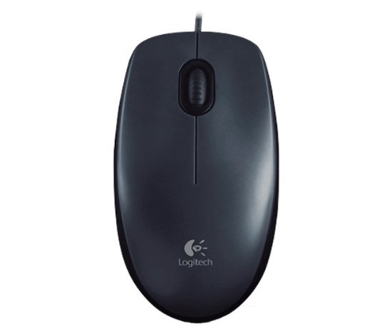 Miš LOGITECH M100, USB, crni