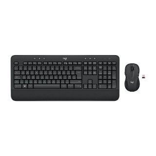 Tipkovnica + miš LOGITECH MK545 Advanced Combo, bežična, crna, Unifying receiver USB