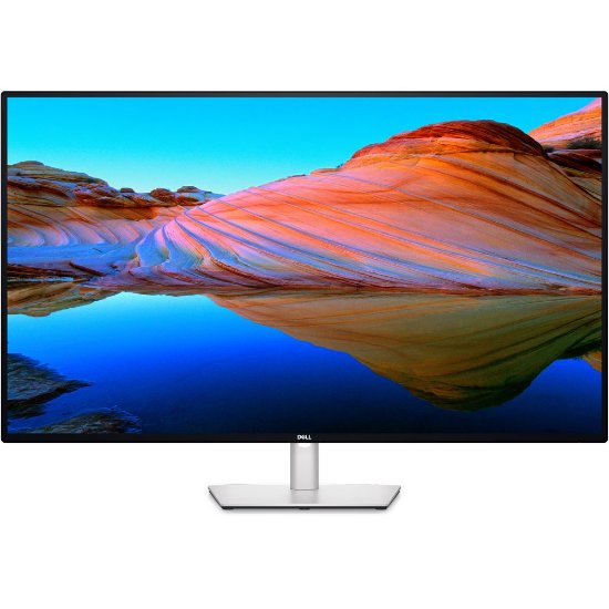 Premium monitor 43" DELL U4323QE, 4K UHD, IPS, 60Hz, 5ms, 350cd/m2, zvučnici, srebrni