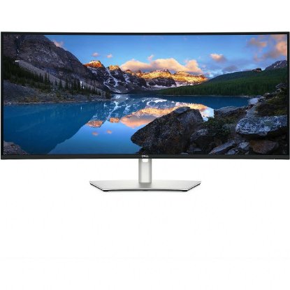 Monitor 39,7" DELL U4025QW, 5120x2160, IPS, 120Hz, 5ms, 450cd/m2, zakrivljeni, zvučnici, srebrni