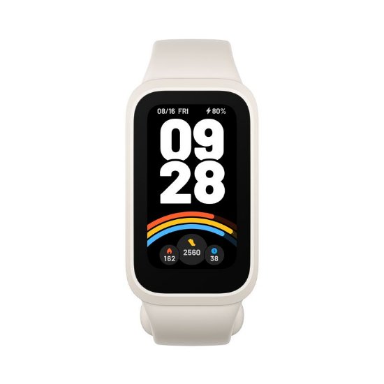Narukvica XIAOMI Smart Band 9 Active, mjerenje aktivnosti, senzor pokreta, vodootporna, bijela