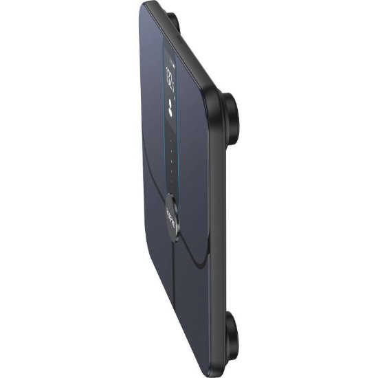 Pametna vaga RENPHO Elis Nova WiFi, mjeri težinu, indeks tjelesne mase, masno tkivo, mišićnu masu, crna