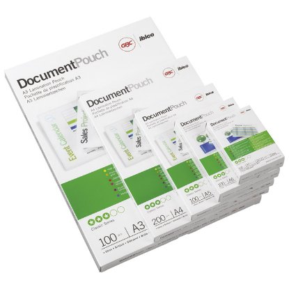 Folija za plastificiranje GBC 3740400, 75 mikrona, A4, sjajna, 100 komada