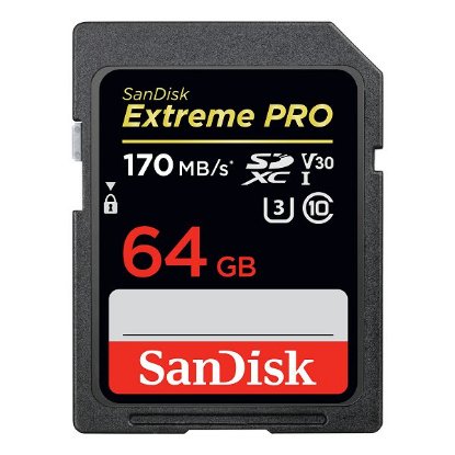 Memorijska kartica SANDISK, Extreme Pro SDXC, 64GB, SDSDXXU-064G-GN4IN, class 10 V30 UHS-I U3