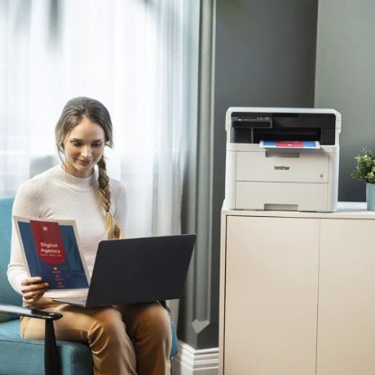 Multifunkcijski printer BROTHER DCPL3520CDW, laser, printer/scanner/copy, duplex, 600dpi, WiFi