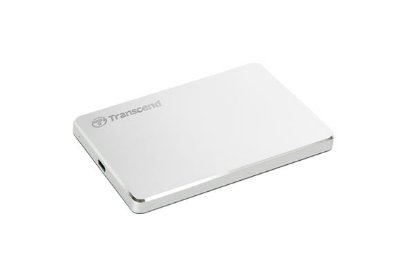 Tvrdi disk vanjski 1000 GB, TRANSCEND StoreJet 25C3S, 2.5", USB-C, srebrni