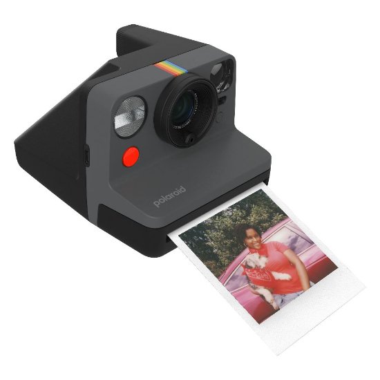 POLAROID instant fotoaparat Originals Now, Gen.3, sivi