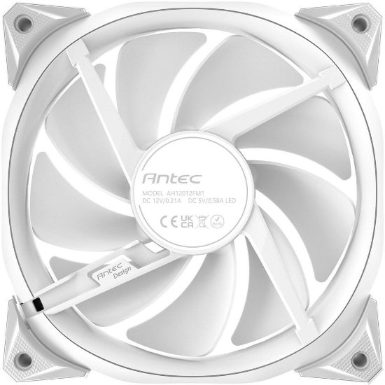 Ventilator ANTEC Fusion ARGB, 120mm, PWM, bijeli