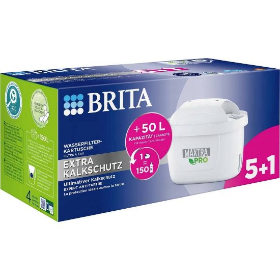 Filteri za vodu BRITA MAXTRA Pro Extra Kalkschutz 5+1 gratis
