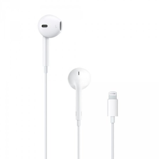 Slušalice APPLE Earpods with remote and mic, in-ear, Lightning Connector, bijele, mmtn2zm/a
