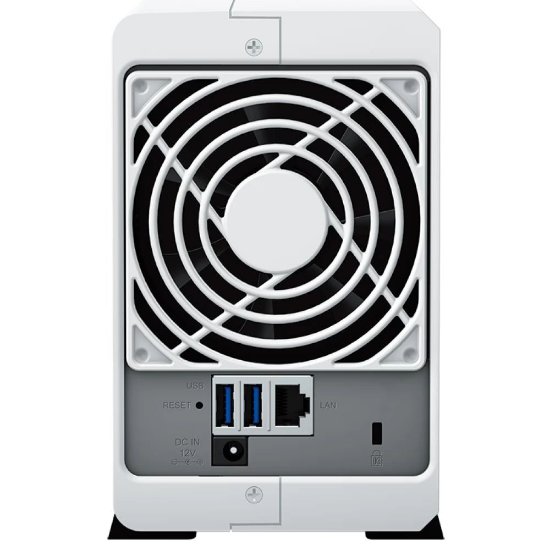 SYNOLOGY DS223j DiskStation 2-bay NAS server, 2.5"/3.5" HDD/SSD, 1GB, G-LAN, 2x USB 3.2