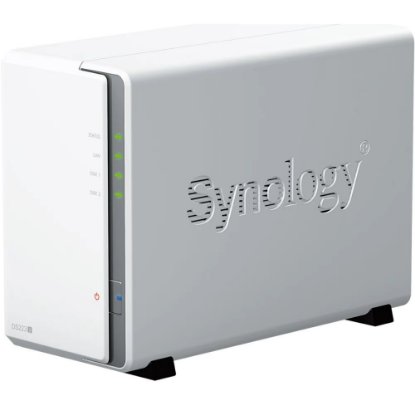 SYNOLOGY DS223j DiskStation 2-bay NAS server, 2.5"/3.5" HDD/SSD, 1GB, G-LAN, 2x USB 3.2