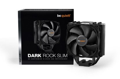 Cooler BE QUIET Dark Rock 4 Slim, za Intel i AMD, crni
