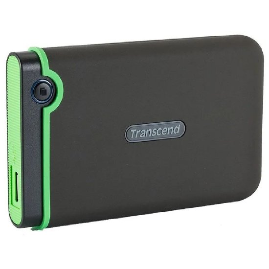 Tvrdi disk vanjski 2TB TRANSCEND StoreJet 25M3S, 2.5", USB 3.1, 5400 okr/min, sivi