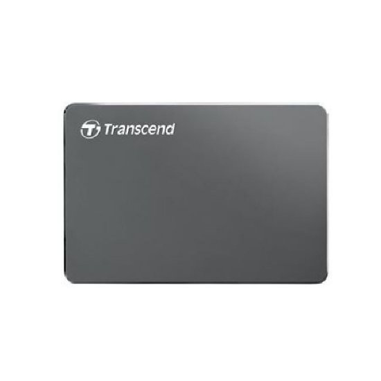 Tvrdi disk vanjski 1TB TRANSCEND StoreJet 25C3N, 2.5", USB 3.1, 5400 okr/min, sivi