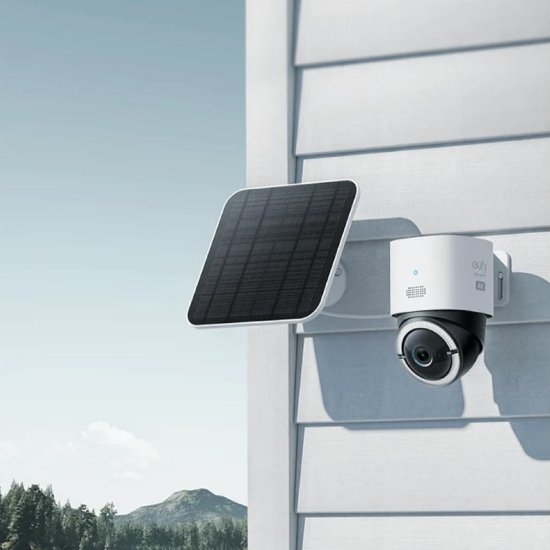 Mrežna nadzorna kamera ANKER Eufy S330 4G T86P2321, 4K, vanjska, solarna, crna