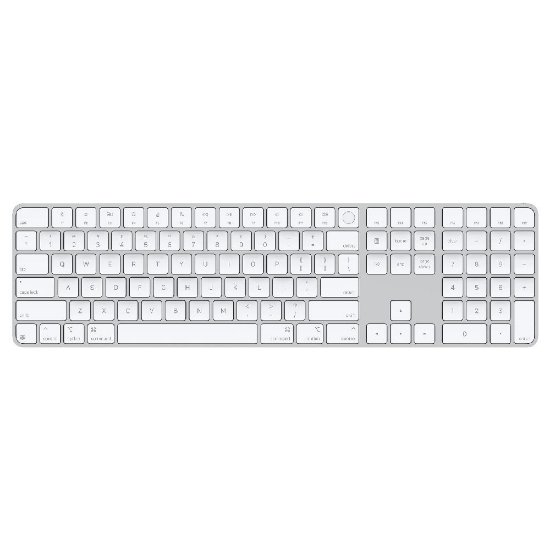 Tipkovnica Apple Magic Keyboard (2024), HR znakovi, BT, bijele tipke, mxk73cr/a, bijela