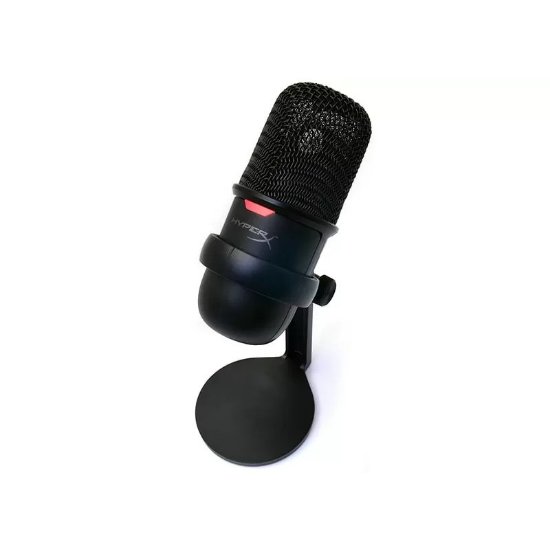 Mikrofon HyperX SoloCast HMIS1X-XX-BK/G, stolni, crni