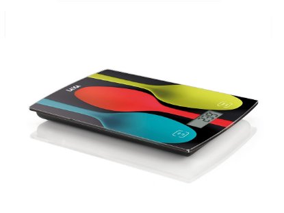 Kuhinjska vaga LAICA KS1035, digitalna, 5 kg, staklo, žlice