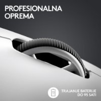 Miš LOGITECH Pro X Superlight 2, bežični, optički, 32000dpi, bijeli, USB