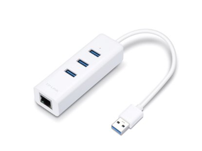 Mrežni adapter TP-LINK UE330, USB 3.0 na G-LAN, 3x USB 3.0