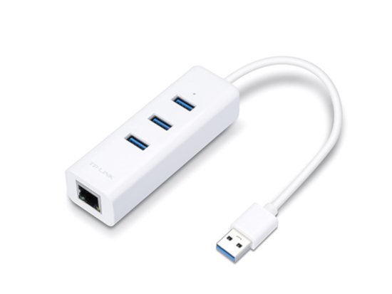 Mrežni adapter TP-LINK UE330, USB 3.0 na G-LAN, 3x USB 3.0