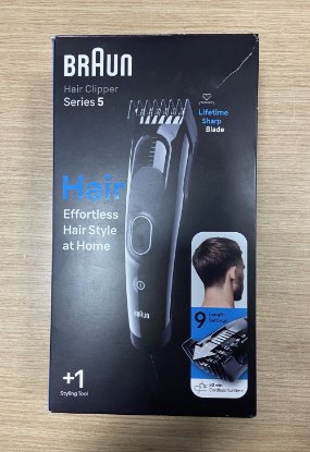 OPEN BOX - Aparat za šišanje BRAUN HC5310, 2 nastavka, 9 duljina, crni