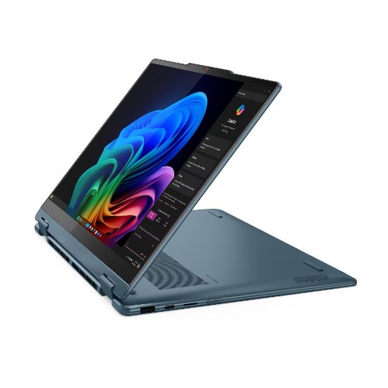 Laptop LENOVO Yoga 7 2-u-1 83JR0020SC / Ryzen AI 7 350, 32GB, 1TB SSD, AMD Radeon Graphics, 14" 2,8K 120Hz OLED Touch, Windows 11, plavi