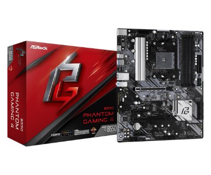 Matična ploča ASROCK B550 Phantom Gaming 4, AMD B550, ATX, s. AM4