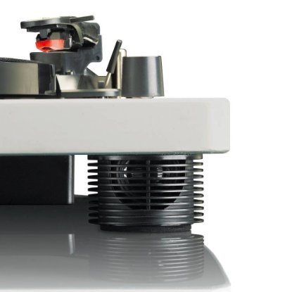 Gramofon LENCO LS-50GY, sa zvučnicima, sivi