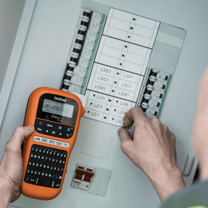 Pisač naljepnica BROTHER P-Touch PT-E110VP, LCD