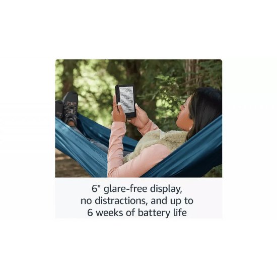 E-Book Reader AMAZON Kindle Paperwhite 2024, 7", 16GB, AD Free, Bluetooth, crni
