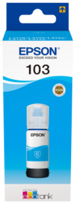 Tinta EPSON 103, C13T00S24A, plava, za L11xx/L12xx/L31xx/L32xx/L51xx/L52xx, 65ml