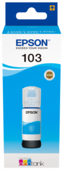 Tinta EPSON 103, C13T00S24A, plava, za L11xx/L12xx/L31xx/L32xx/L51xx/L52xx, 65ml