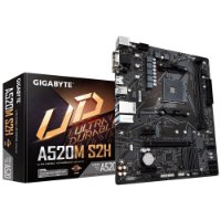 Matična ploča GIGABYTE A520M S2H, AMD A520, DDR4, mATX, s. AM4