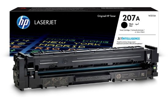 Toner HP LaserJet No.207A, W2210A, crni, za LaserJet Pro 282NW/283FDN, za 1350 strana