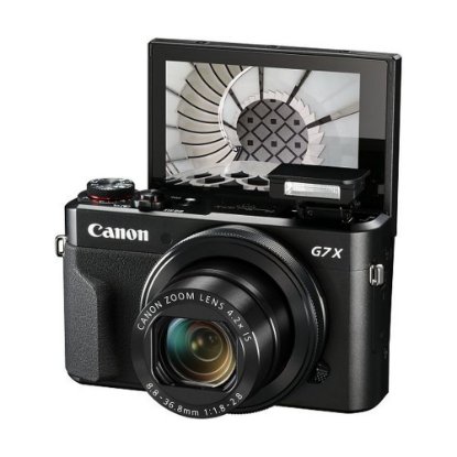 IZLOŽBENI - Digitalni fotoaparat CANON Powershot G7X Mark II, 20,1 Mp, FHD, crni