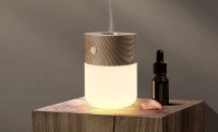 Stolna svjetiljka GINGKO Smart Diffuser Lamp, sa difuzorom, smeđa
