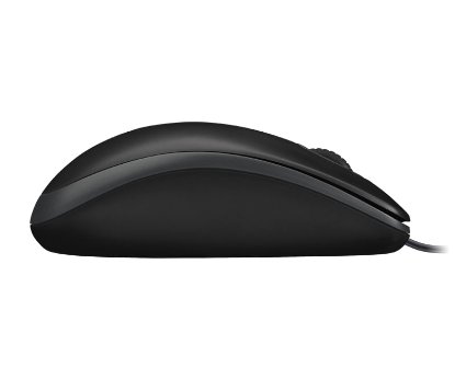 Miš LOGITECH B100, optički, žični, 1000dpi, crni