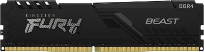 Memorija PC-25600, 32GB, KINGSTON Fury Beast KF432C16BB1K2/32, DDR4 3200MHz, kit 2x16GB