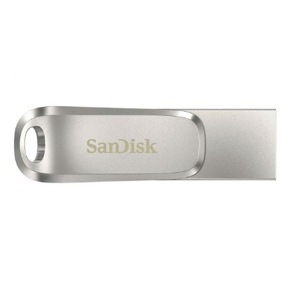 Memorija USB 3.1 FLASH DRIVE, 64GB, SANDISK Ultra Dual Drive Luxe USB-C, SDDDC4-064G-G46, srebrna