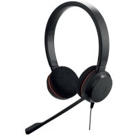 Slušalice JABRA Evolve 20 UC, on-ear, Stereo, USB-C, crne