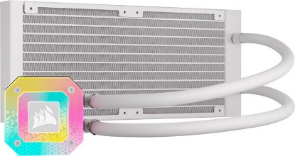 Vodeno hlađenje CORSAIR iCUE H100i Elite Capellix XT White, CW-9060072-WW, za Intel i AMD
