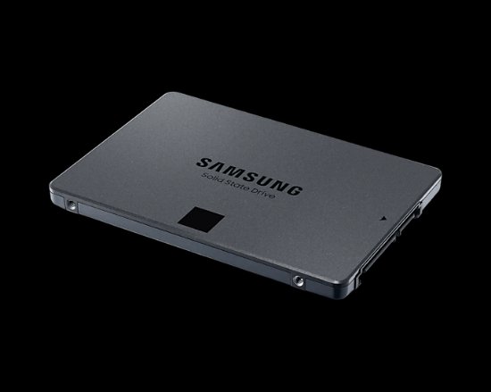 SSD 2TB SAMSUNG 870 QVO Basic, MZ-77Q2T0BW, SATA 3, 2.5", 560/530 MB/s