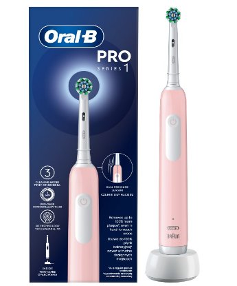 Električna četkica za zube ORAL-B PRO 1, roza