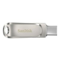 Memorija USB 3.1 FLASH DRIVE, 64GB, SANDISK Ultra Dual Drive Luxe USB-C, SDDDC4-064G-G46, srebrna