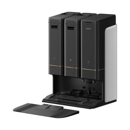 Robotski usisavač MOVA V50 Ultra, stanica za samopražnjenje, crni