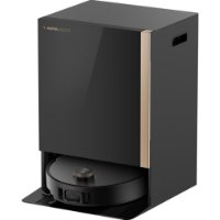 Robotski usisavač MOVA V60 Mobius, stanica za samopražnjenje, crni